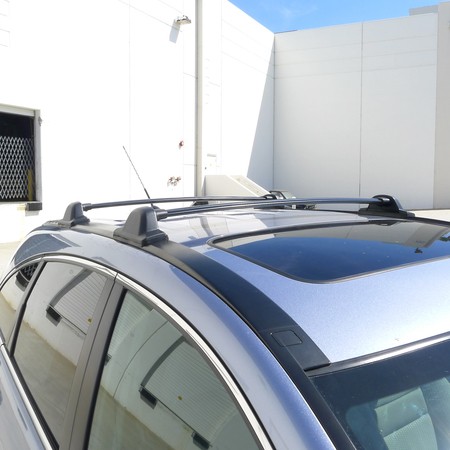 Spec-D Tuning 07-11 Honda CRV Honda CRV Roof Rack Black RRB-CRV07BK